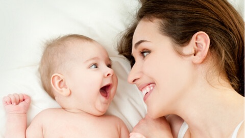 First facial expressions