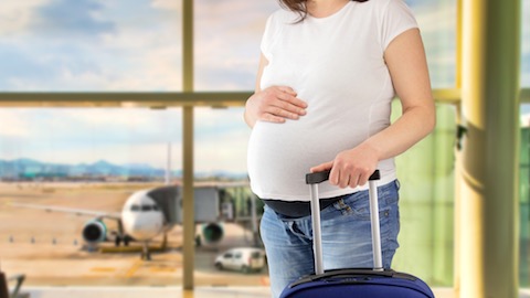Air travel during pregnancy
