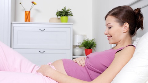 Finally, you look pregnant!